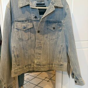Diamond Supply Co. Light Gray Jean Jacket